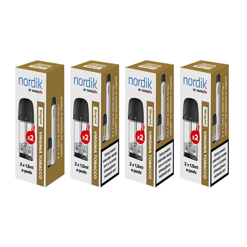 Nordik by Vapeson e-pods Virginia Tobacco