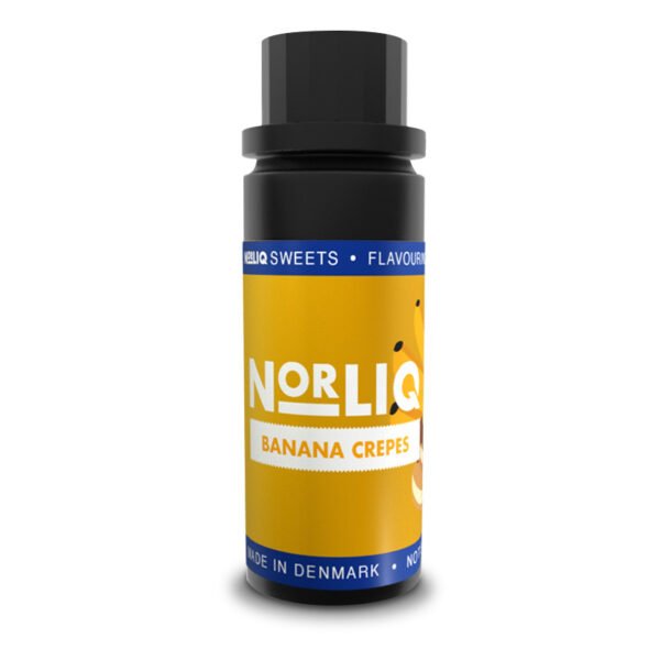 Notes of Norliq Banana Crêpes - 100ml